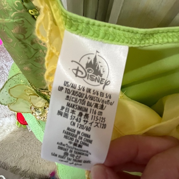 Girls 5/6 Princess and the Frog Tiana Disney dress - Picture 3 of 4